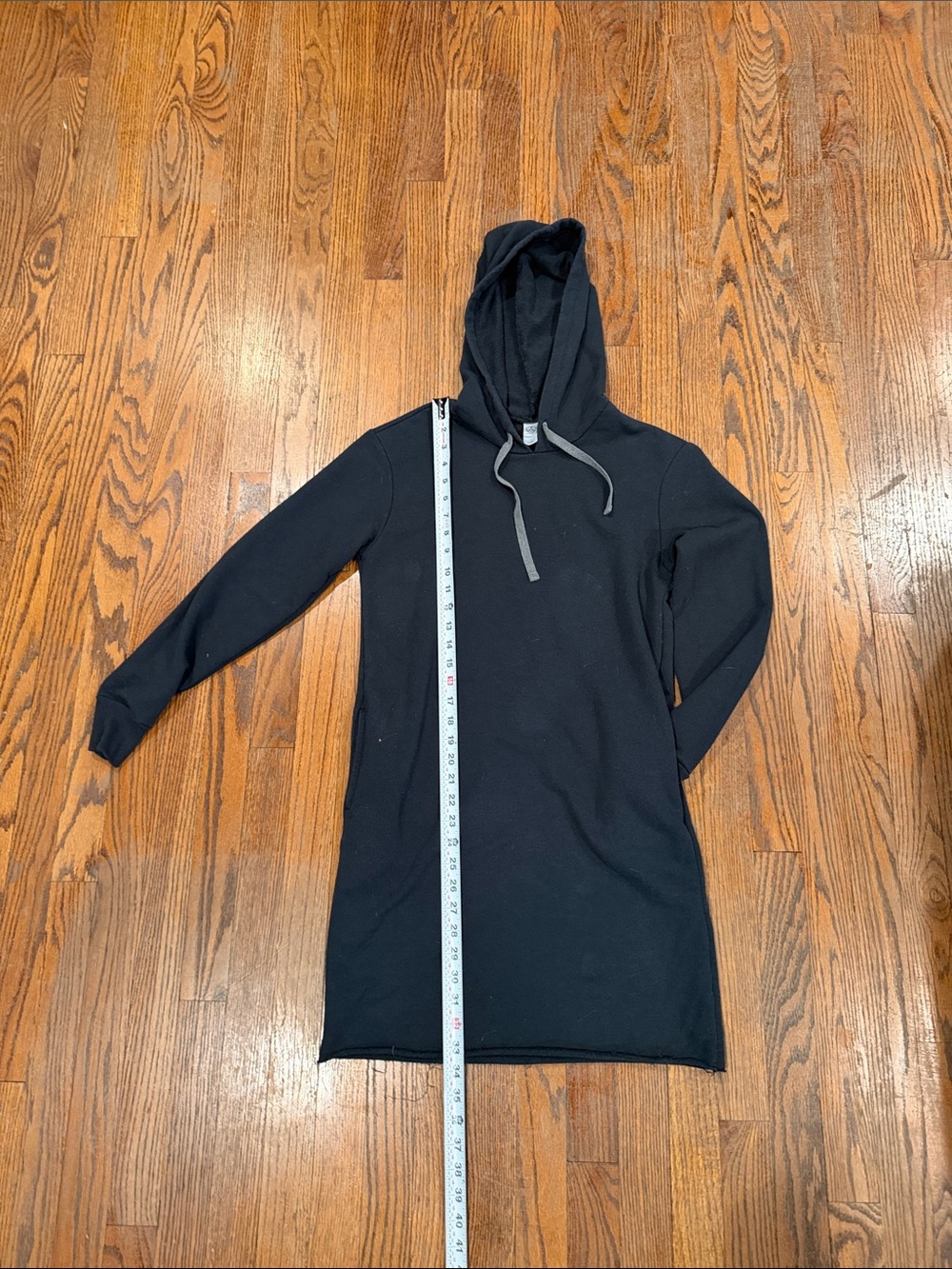 Alternative Apparel Black Hoodie Mini Dress